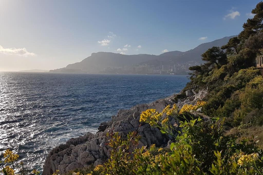Appartement Bord De Mer Avec Garage Menton Luaran gambar
